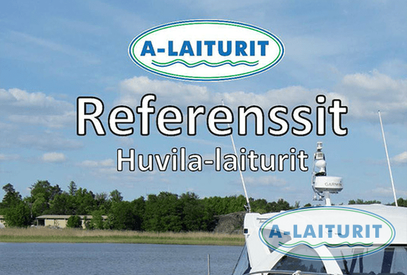 A-Laitureiden referenssit huvilaiturit